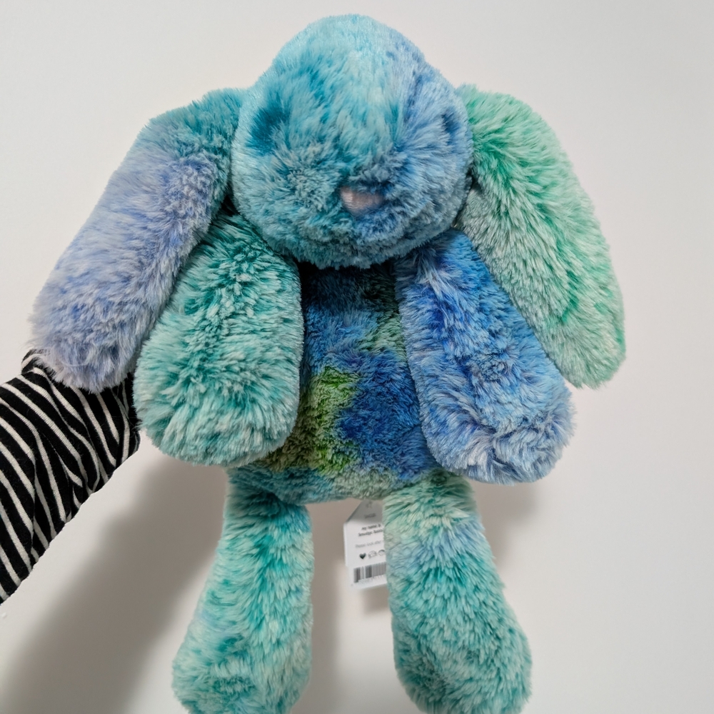 SOLD - CUSTOM Jellycat Medium Smudge Bunny